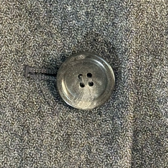 Ann Taylor Classic Career Wear Wool Tailored Lined Blazer Jacket Size 6 Gray - Picture 11 of 12